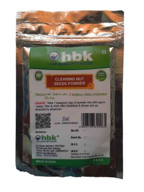 50 g Clearing Nut Seed / Thetran Vithai Powder - hbkonline.in