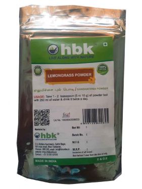 Buy 50 g Lemongrass Powder Online at best price - hbkonline.in