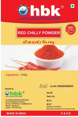 Buy 100 g Home Made Red Chilli Powder Online at low price - hbkonline.in