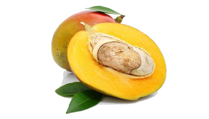 How does mango seed powder contribute to overall health and well-being?